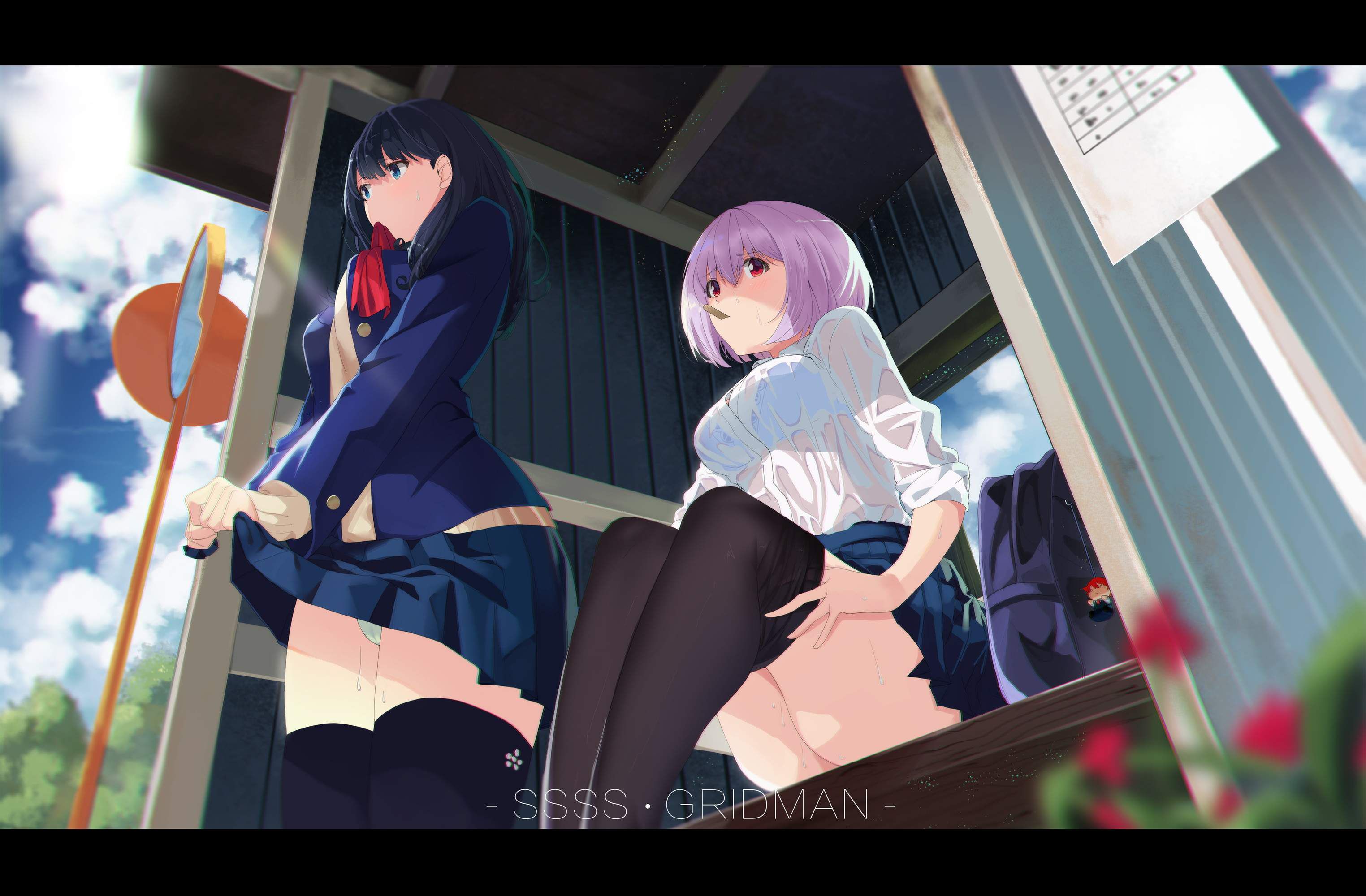 【Erotic Image】I collected images of cute Akane Shinjo, but it's too erotic ...(SSSS. GRIDMAN) 13