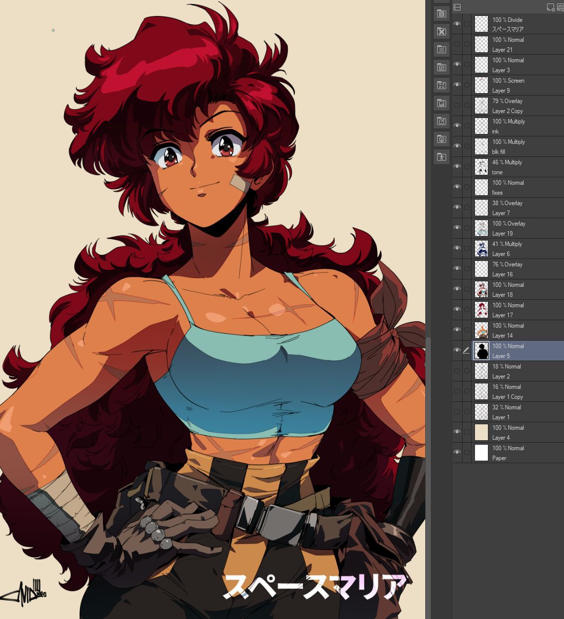 [various] Space Maria (by David Liu) (2016-present)[OC] 516