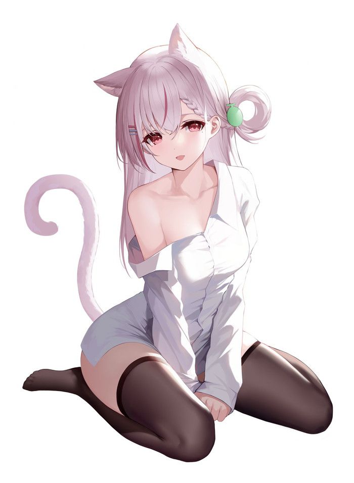 [Secondary] summary of the image of a cute cat ear beautiful girl! Part3 28