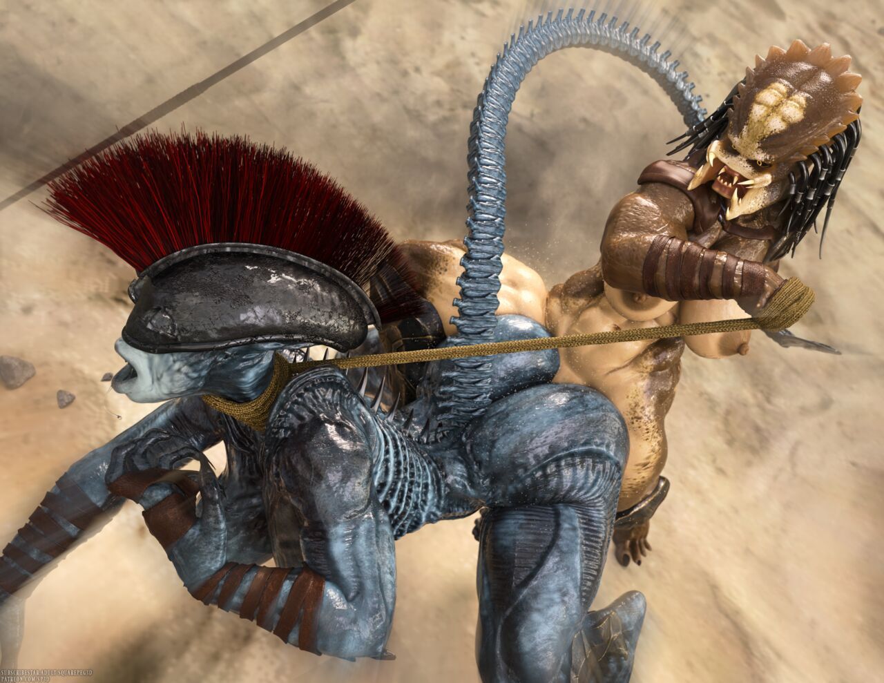 [SquarePeg3D] GAVP (Alien vs Predator) 3