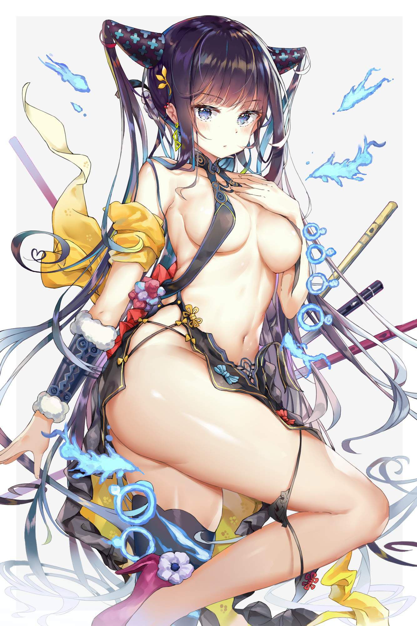 【Fate Grand Order Erotic Image】Here is the secret room for those who want to see Yang Guifei's ahe face! 13