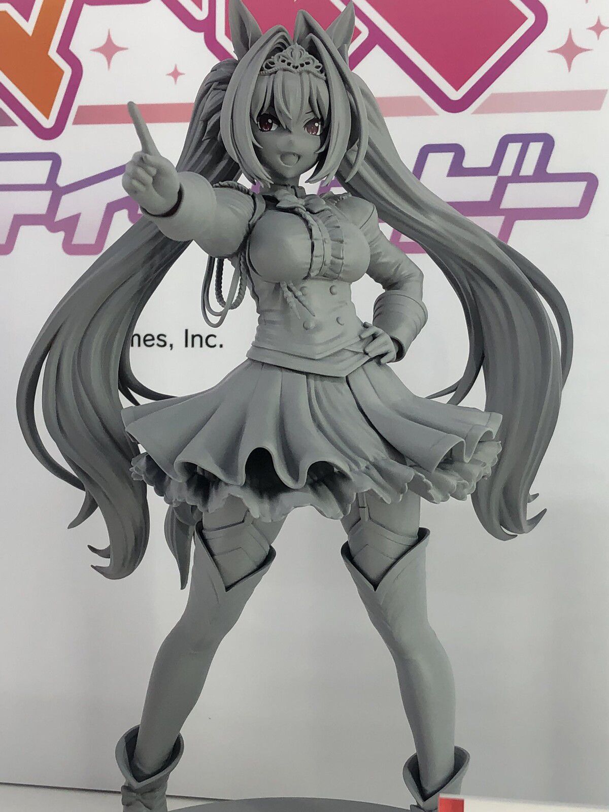 When I look at the prototype of the figure of [Uma Musume] Daiwa Scarlet from below, the thighs and spats are too erotic 8