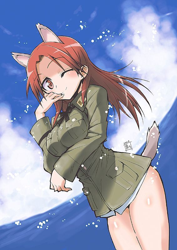 Strike Witches' secondary erotic image. 16