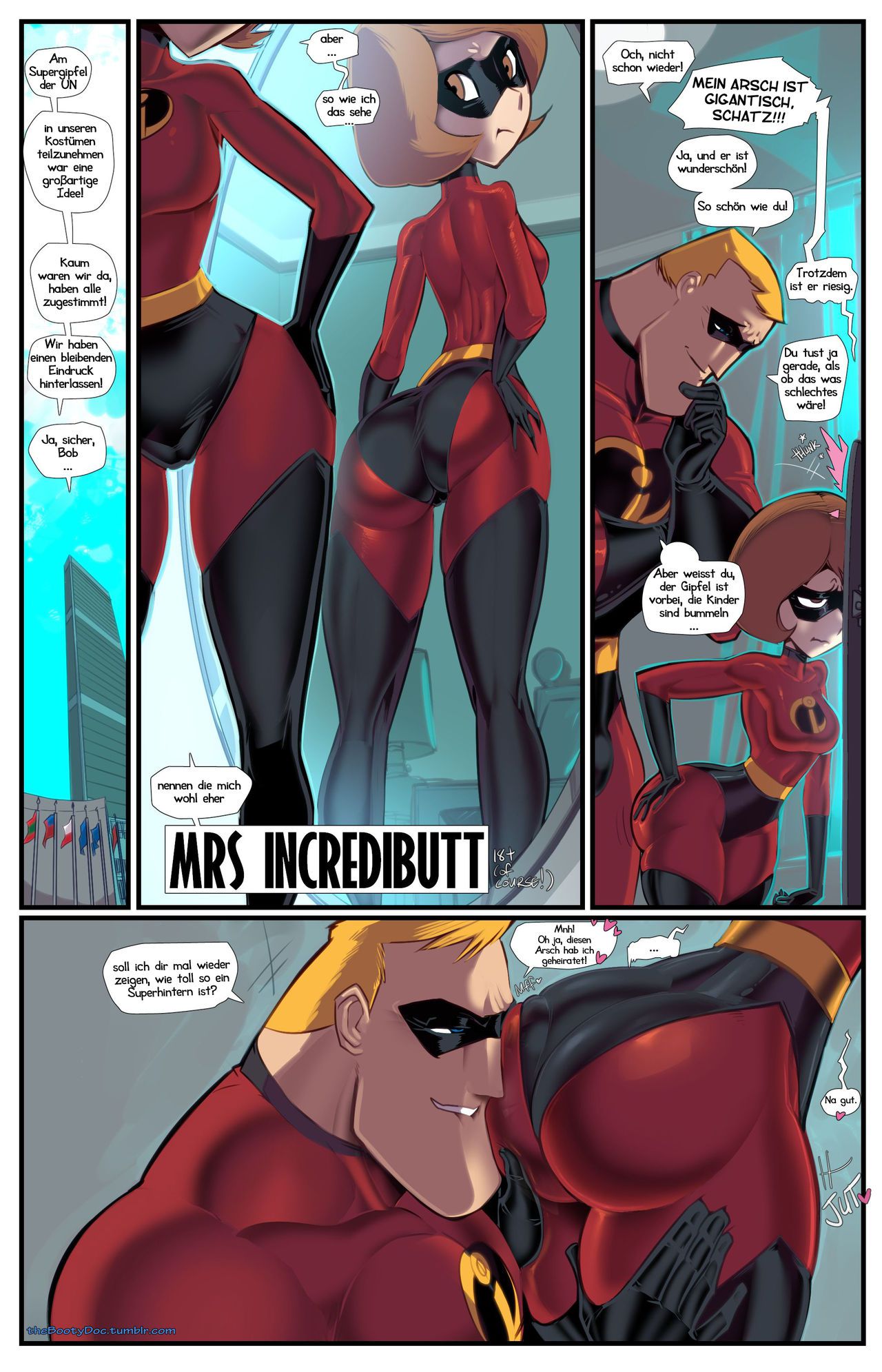 [Fred Perry] Mrs Incredibutt (The Incredibles) [German] [Haigen] 1