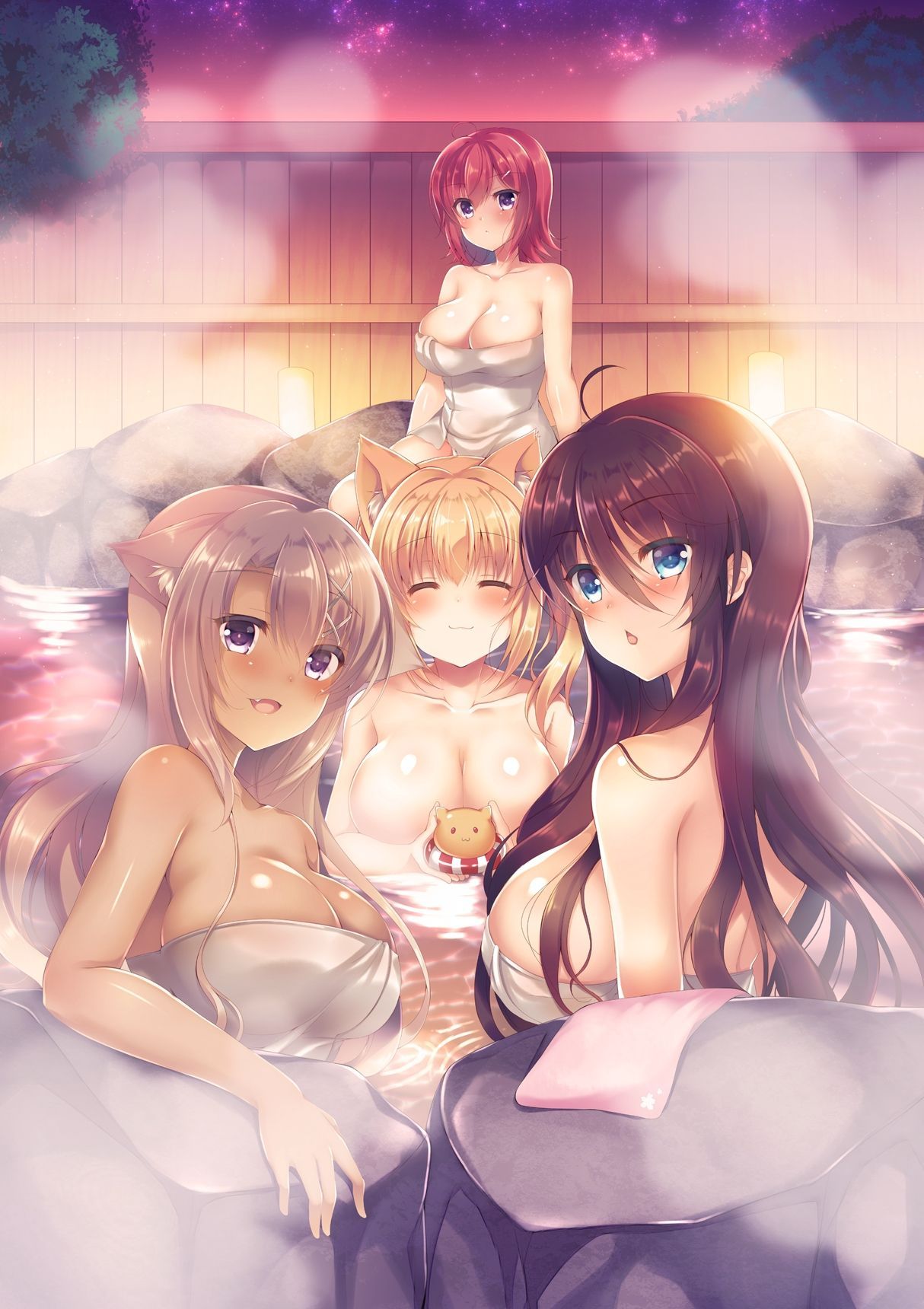 【Secondary erotic】 Click here for erotic images of girls in baths and hot springs where nudes can be worshiped 15
