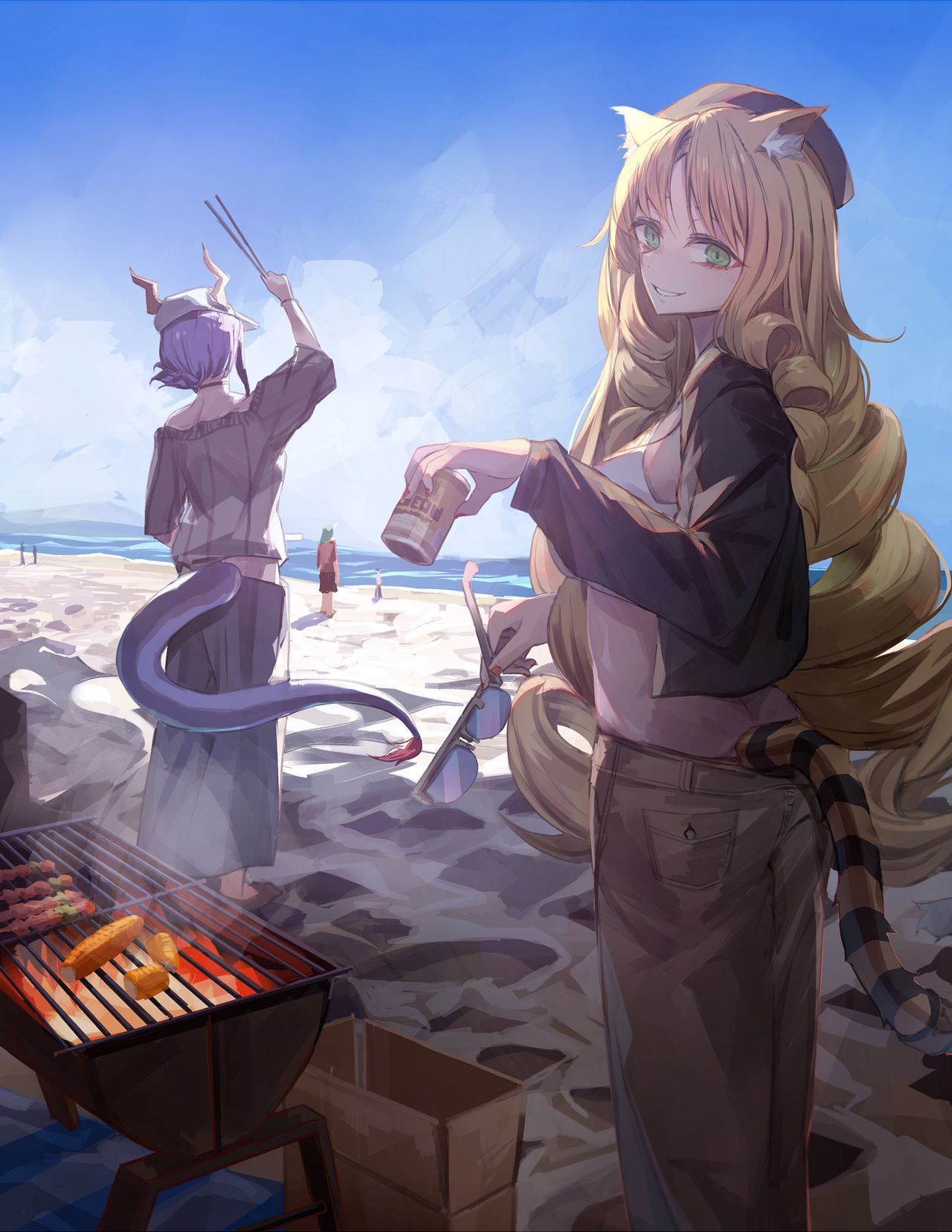 Summer Beach BBQ ~ Chicken Wings, Oh My Love ~ 8