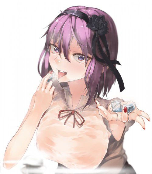 【Secondary erotic】 Here is an erotic image of a girl whose underwear and are very from wet clothes 19