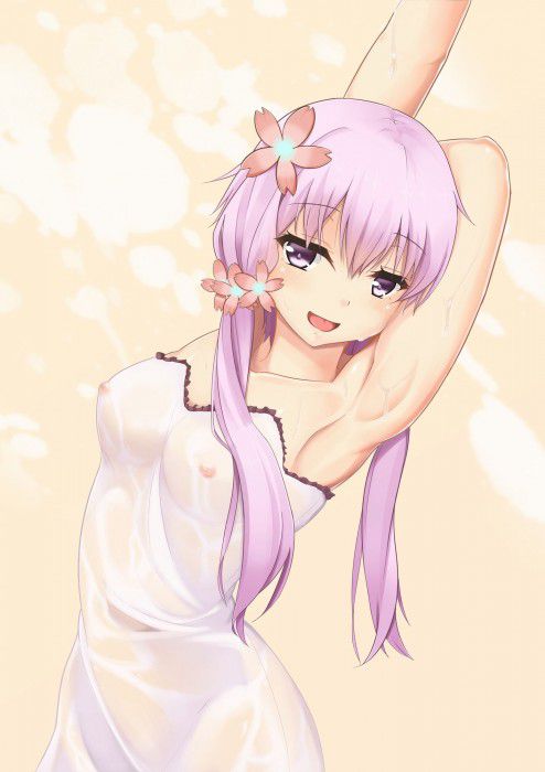 【Secondary erotic】 Here is an erotic image of a girl whose underwear and are very from wet clothes 31