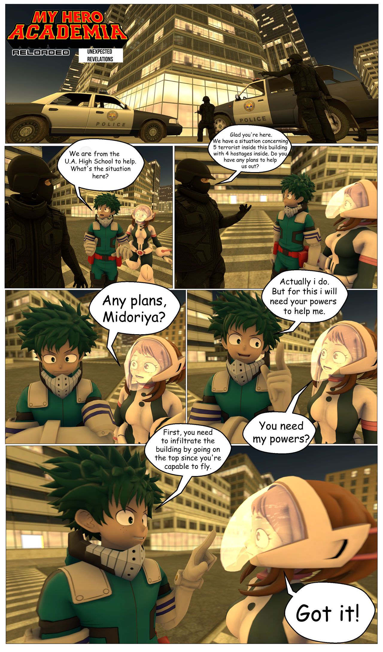 My Hero Academia Reloaded: Unexpected Revelations (Mrkyo) 1