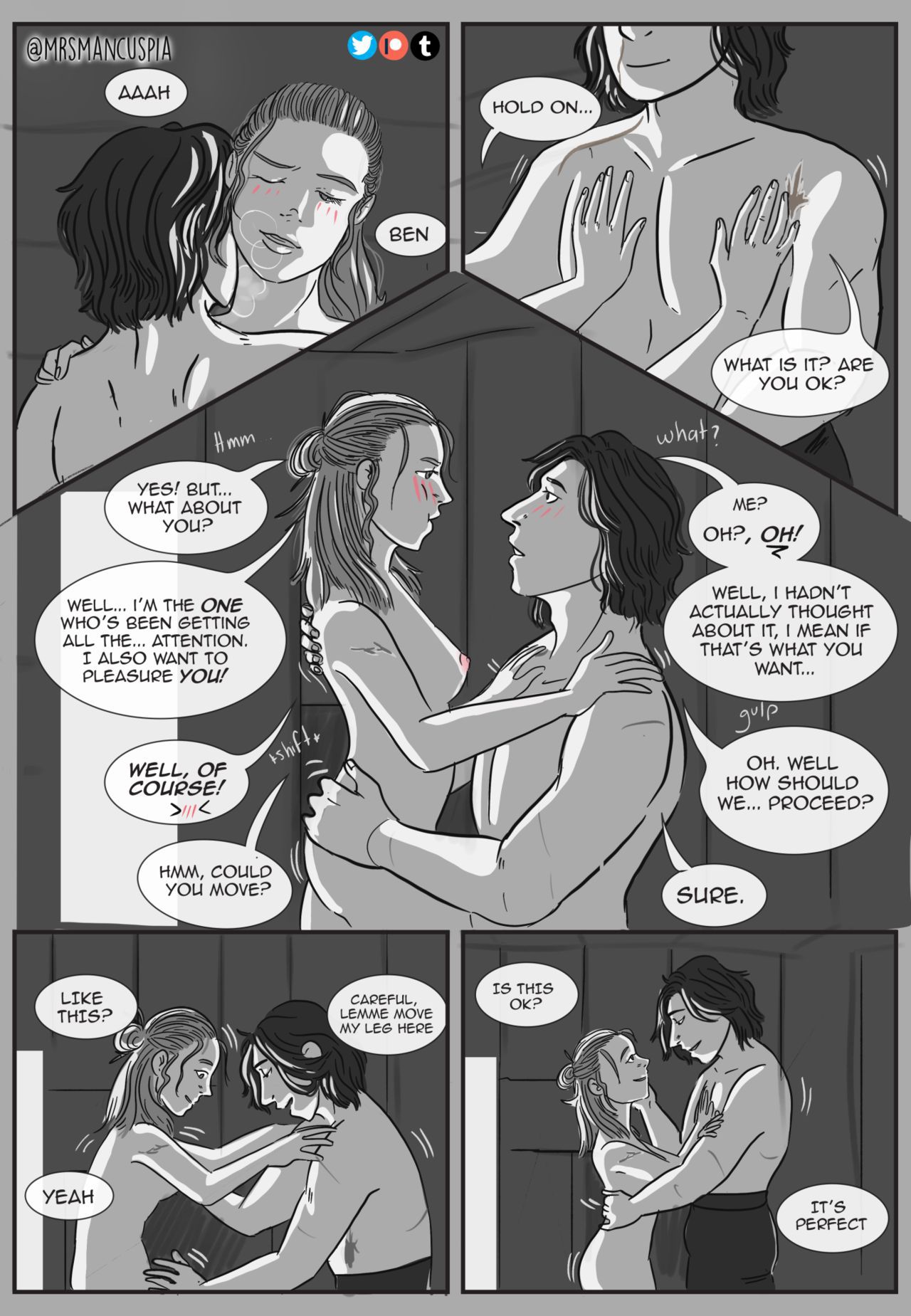 [Mrs Mancuspia] Bedroom Learning (Star Wars) [Ongoing] 41