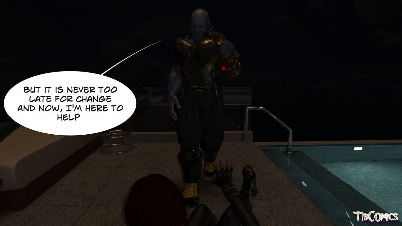 [TibComics] Thanos Vs Black Widow 21
