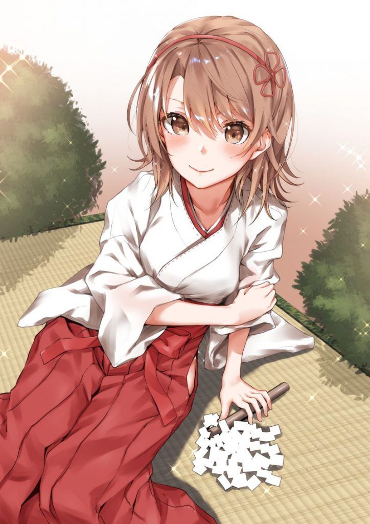 Please take an erotic image of a shrine maiden 2