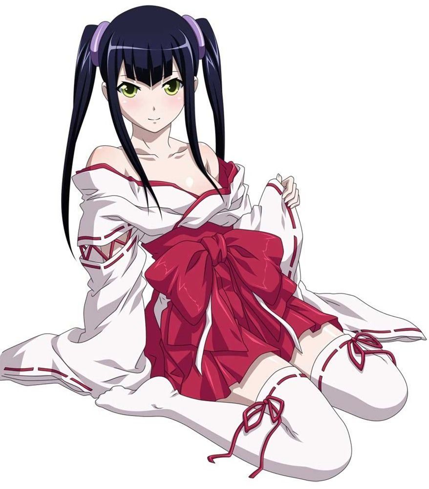 Please take an erotic image of a shrine maiden 5