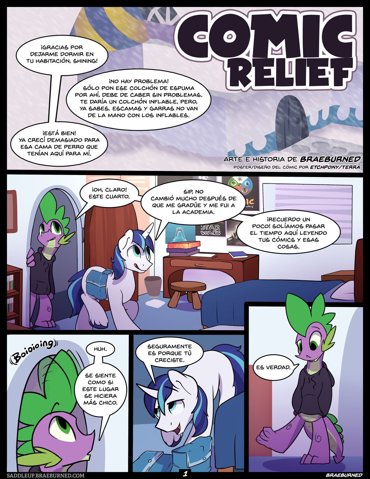 [Braeburned] Comic Relief (My Little Pony Friendship Is Magic) (Español) 1