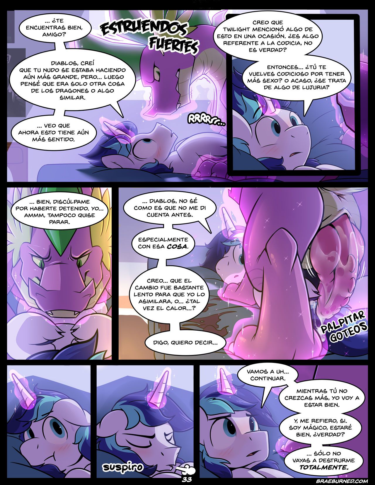 [Braeburned] Comic Relief (My Little Pony Friendship Is Magic) (Español) 33