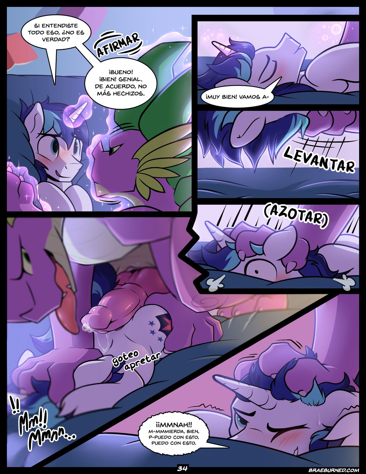 [Braeburned] Comic Relief (My Little Pony Friendship Is Magic) (Español) 34