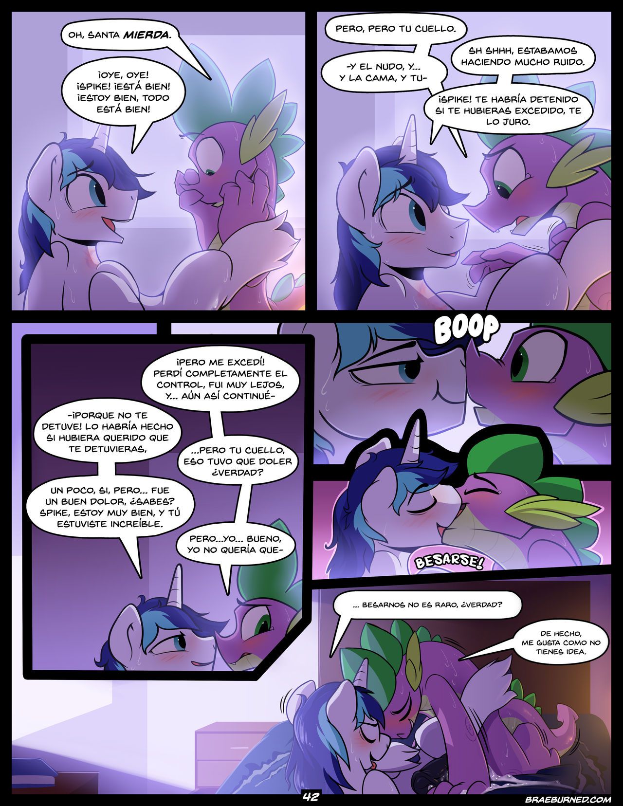 [Braeburned] Comic Relief (My Little Pony Friendship Is Magic) (Español) 42