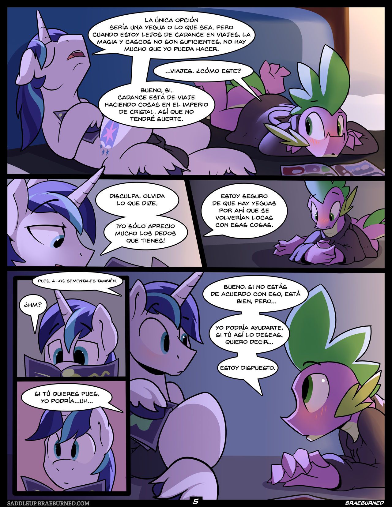 [Braeburned] Comic Relief (My Little Pony Friendship Is Magic) (Español) 5