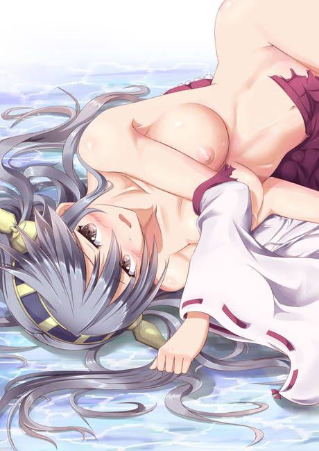 【Erotic Image】Haruna's character image that you want to refer to the erotic cosplay of Fleet Collection 11