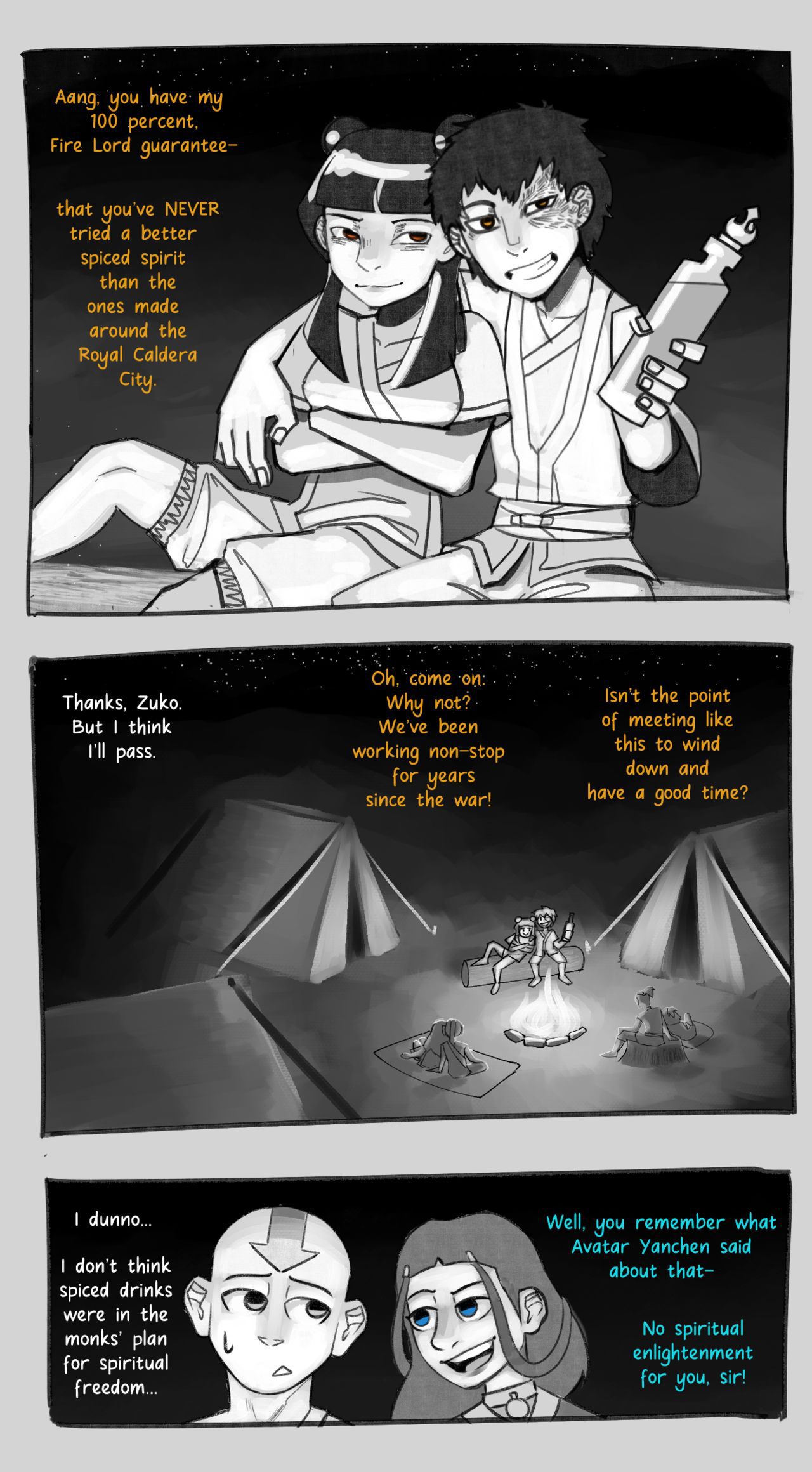 [Srowdy] The Avatar's Campfire Getaway (The Last Airbender) 2