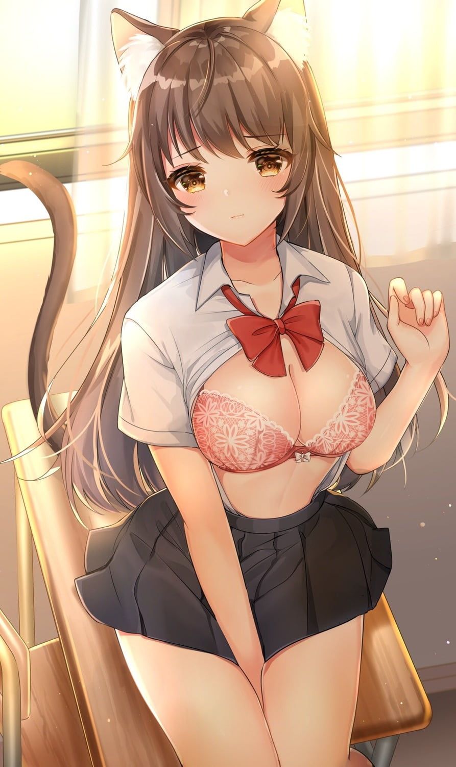 Uniform beautiful girl image feature that makes your chest swell just by looking at it 3