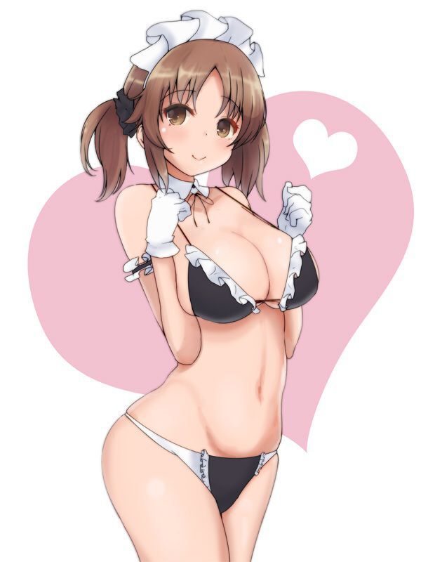 Please take an erotic image of a maid! 9