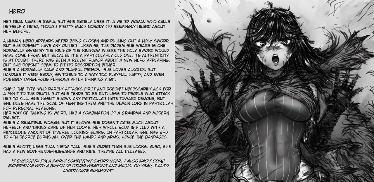[TheGoldenSmurf] Ramia-Yana: Hero & Demon Lord Chronicles (omake, sketches & fanart) 30