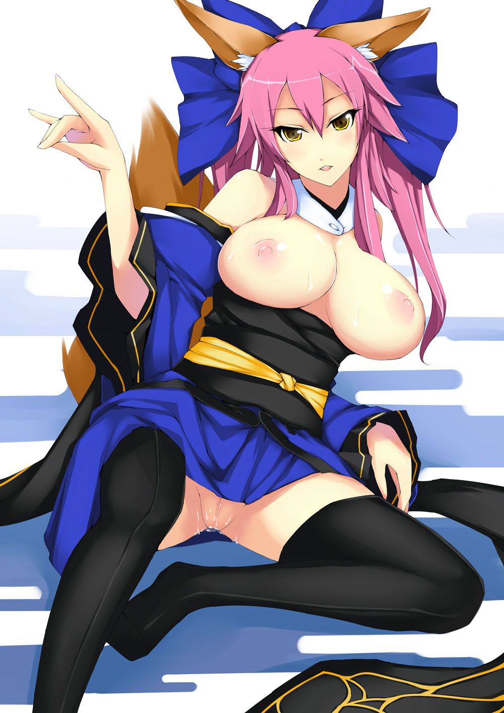 [Erotic anime summary] Fate series Erotic image in front of Tamamo [secondary erotic] 2