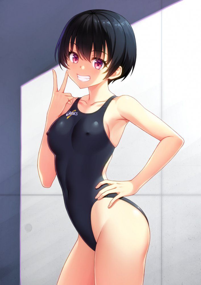 【Secondary】Image of a girl in a competitive swimsuit [Erotic] Part 3 12