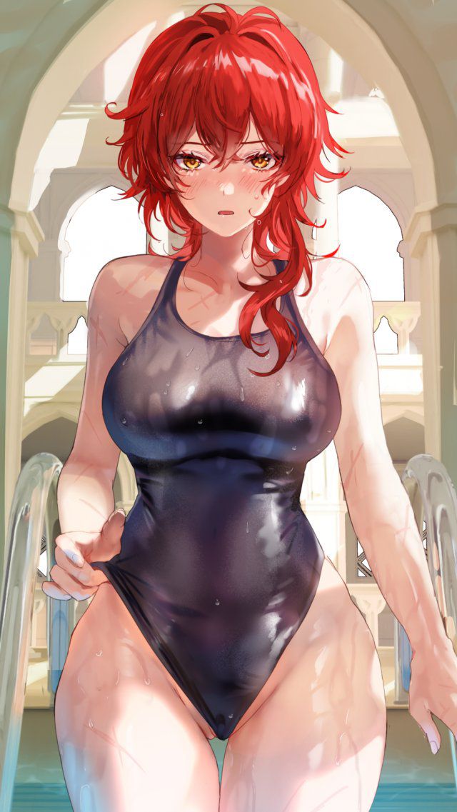 【Secondary】Image of a girl in a competitive swimsuit [Erotic] Part 3 19