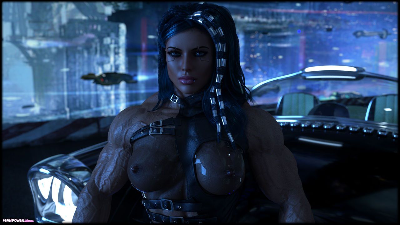 Ciber punk 2077 and futurist concept 3D models by Tigersan 19