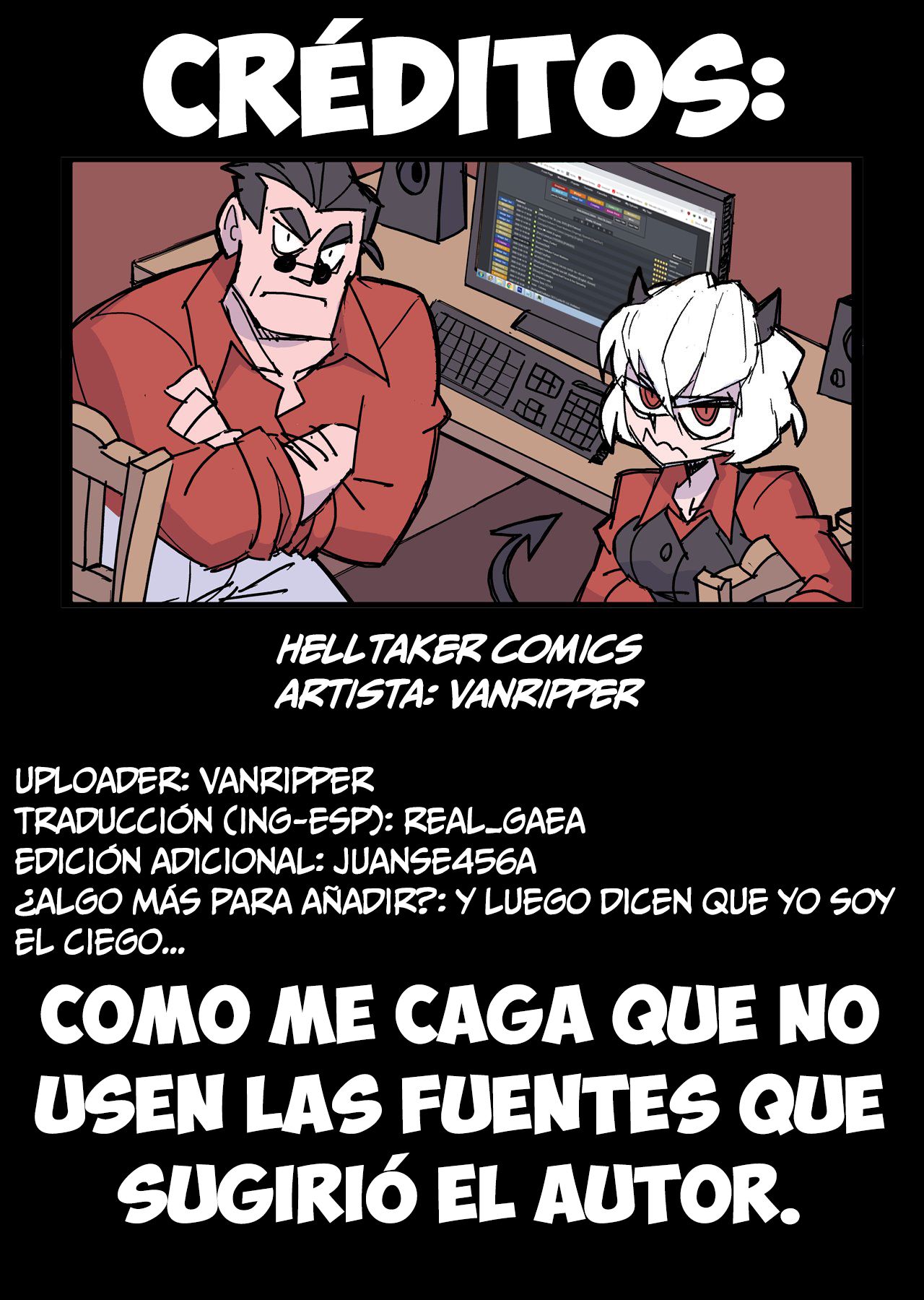 [vanripper] Cómics de Helltaker, el Conquistador del Infierno (en curso) [Español] [RGnF] 84