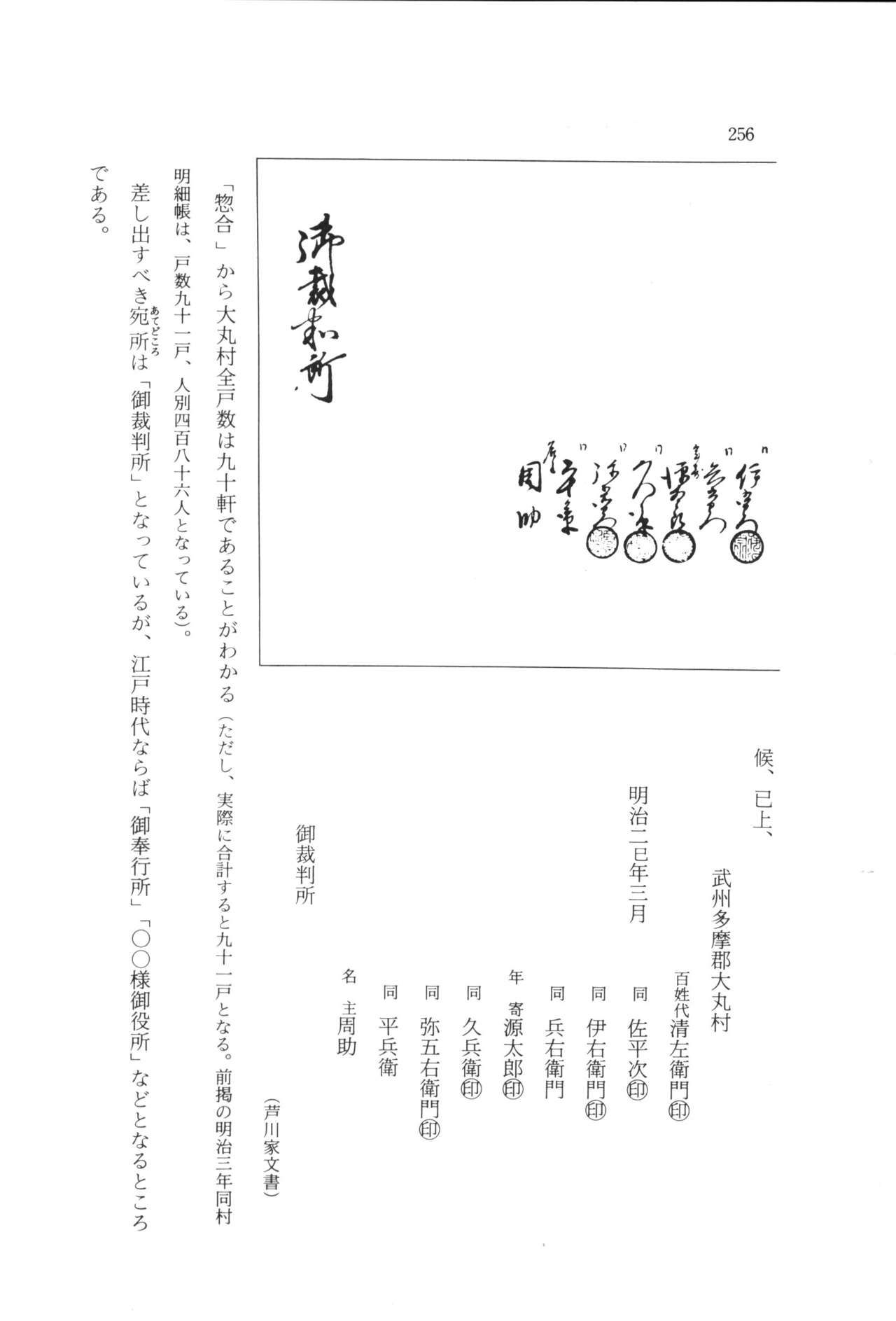 実例 古文書判読入門 実例 古文書判読入門 262