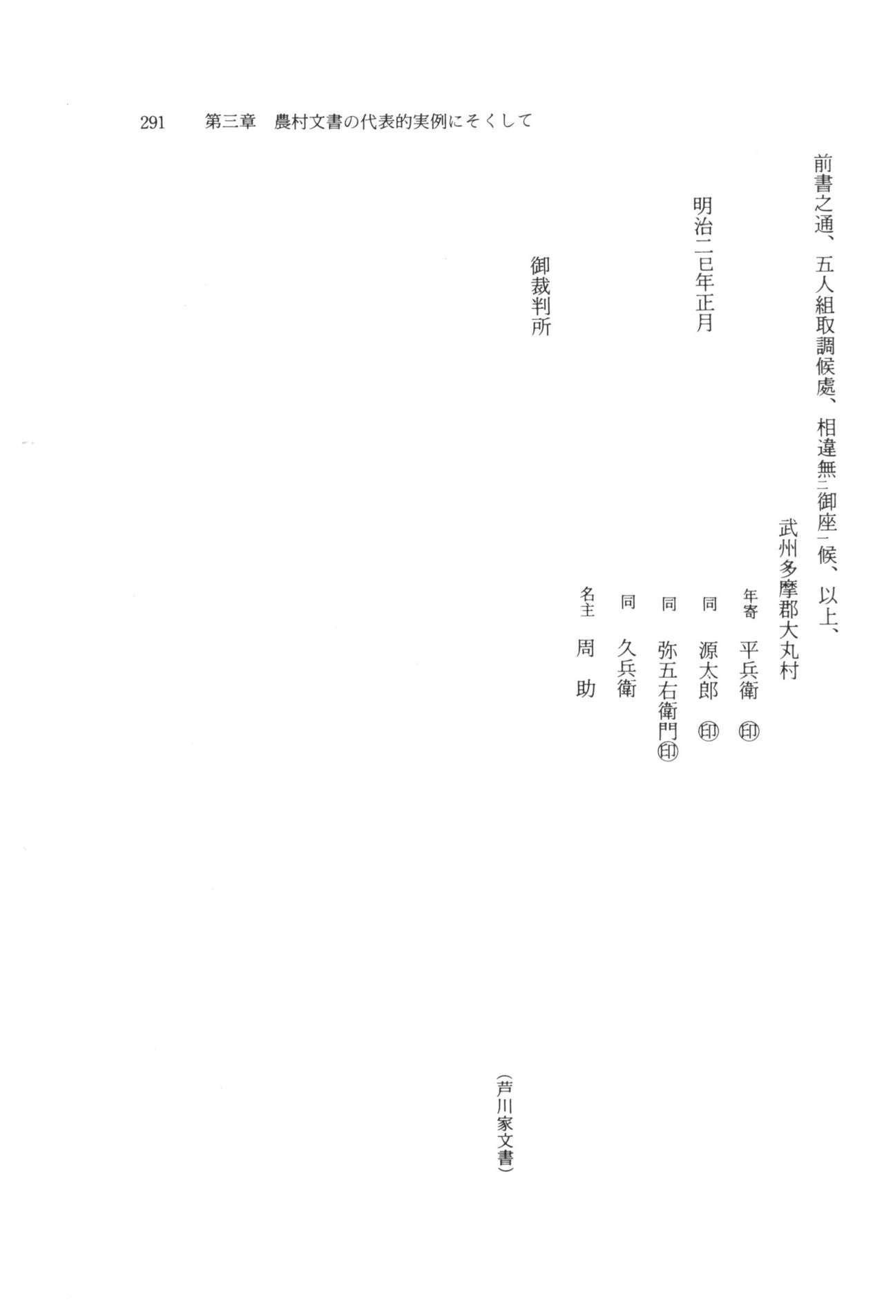 実例 古文書判読入門 実例 古文書判読入門 297