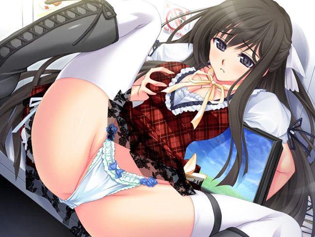 [Erotic anime summary] Beautiful girls and beautiful girls who show off their with M-shaped open legs [secondary erotic] 16