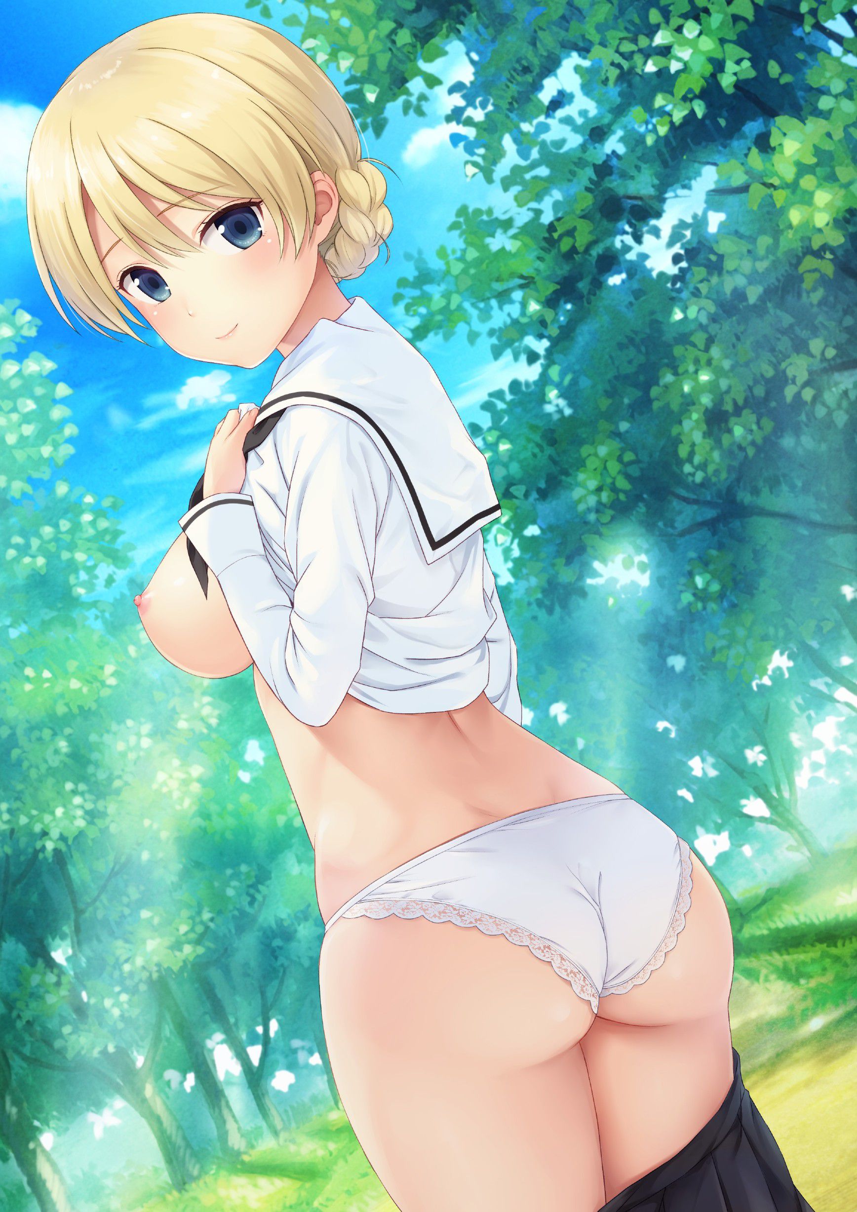 【Secondary Erotic】 Girls &amp; Panzer Characters Erotic Images Are Here 21