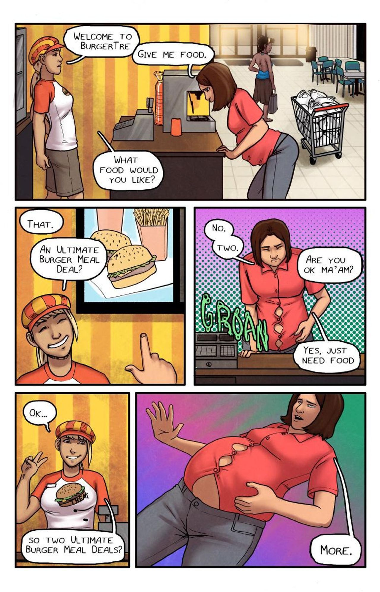 [Olympic-Dames] Alien Pregnancy Expansion Comic (Ongoing) 16