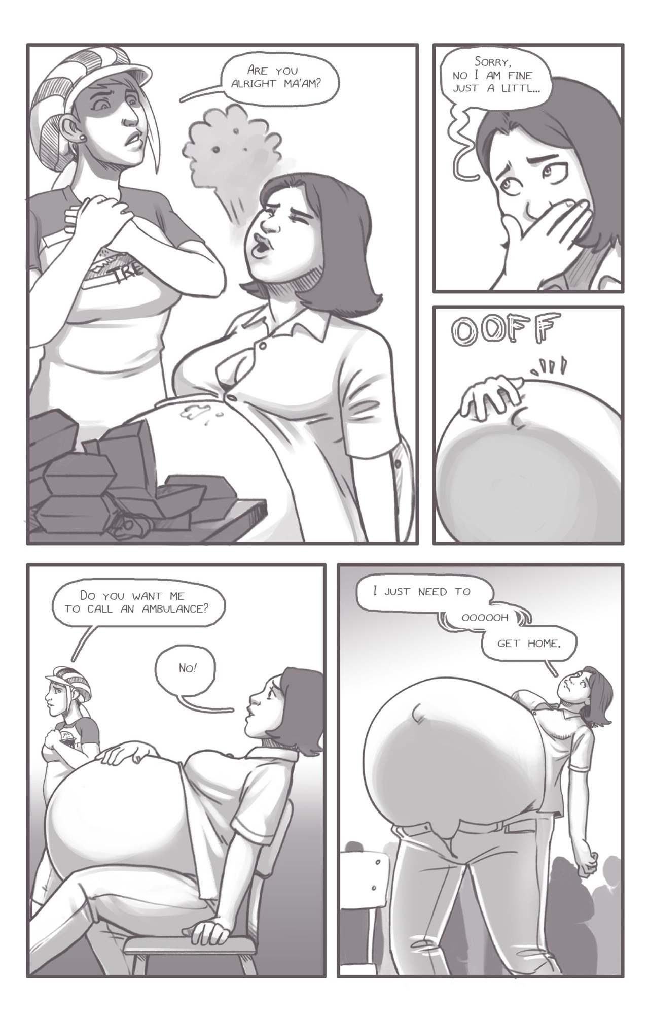 [Olympic-Dames] Alien Pregnancy Expansion Comic (Ongoing) 20