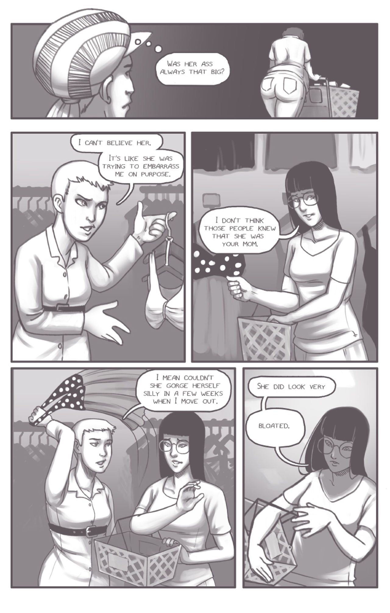 [Olympic-Dames] Alien Pregnancy Expansion Comic (Ongoing) 21