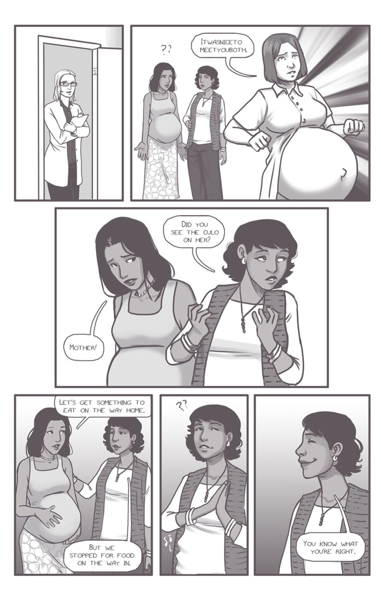 [Olympic-Dames] Alien Pregnancy Expansion Comic (Ongoing) 27