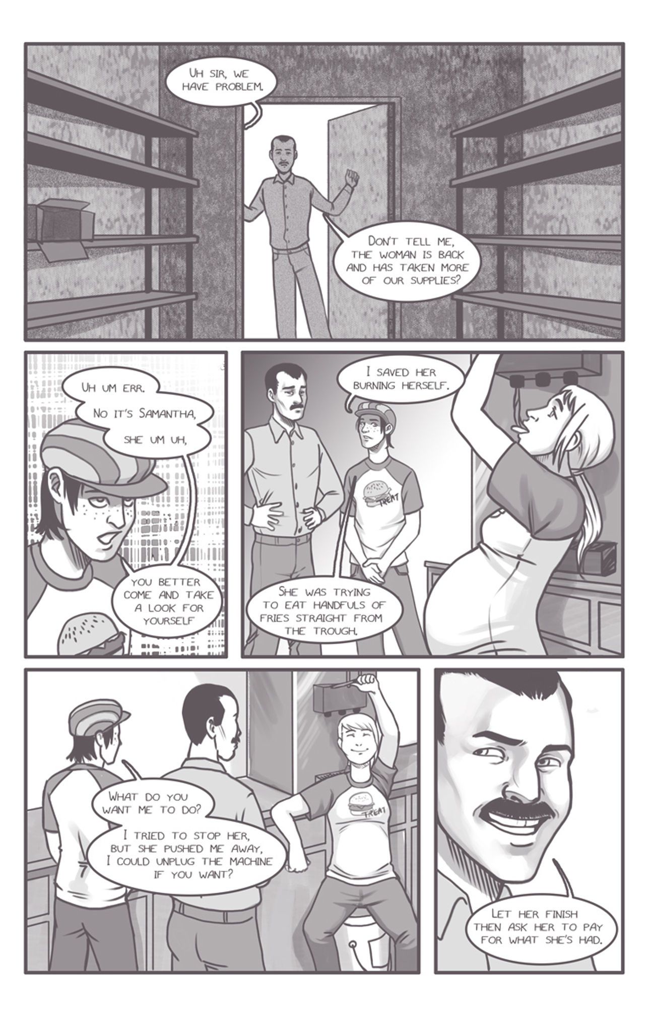 [Olympic-Dames] Alien Pregnancy Expansion Comic (Ongoing) 28