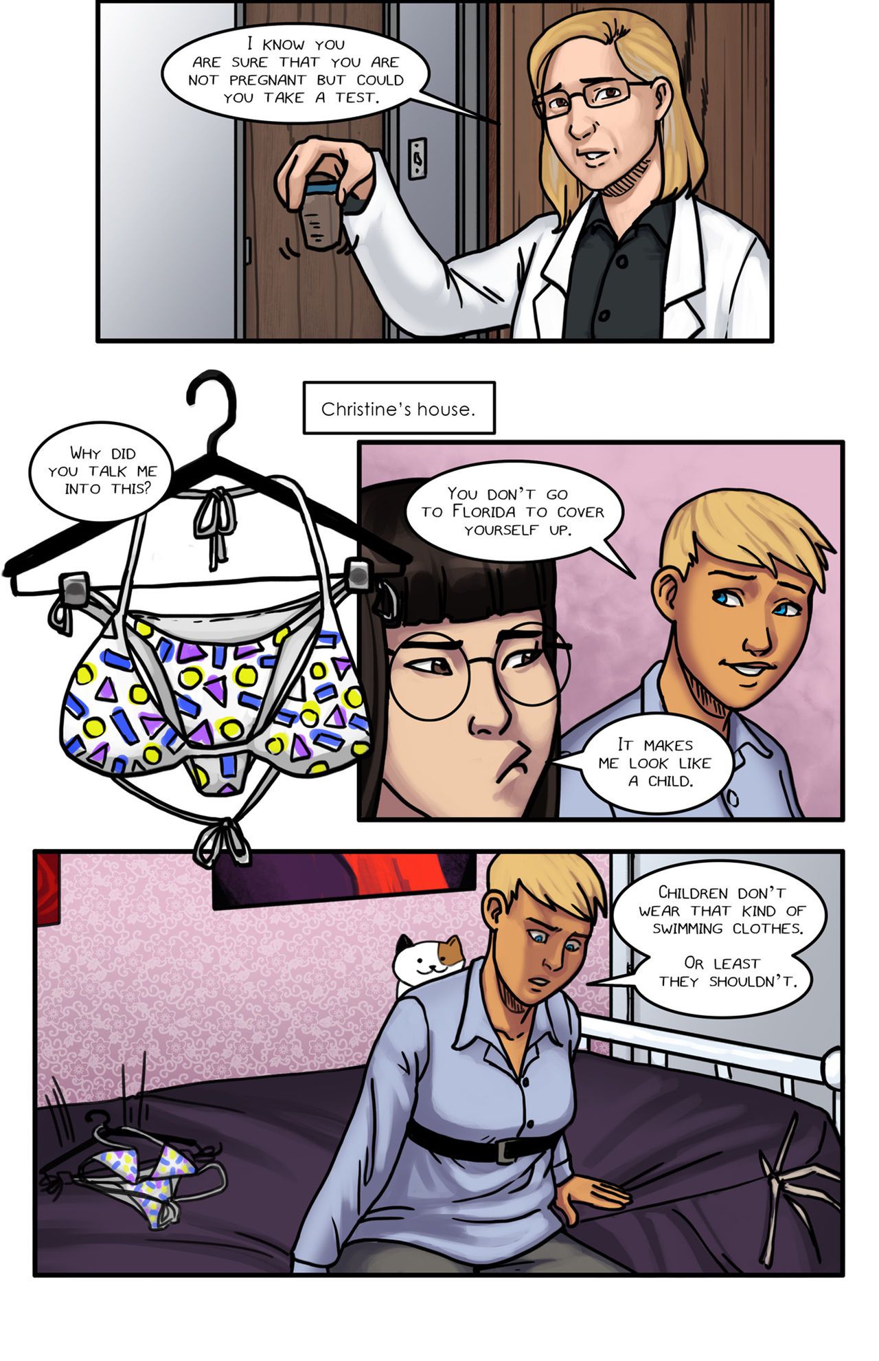 [Olympic-Dames] Alien Pregnancy Expansion Comic (Ongoing) 35