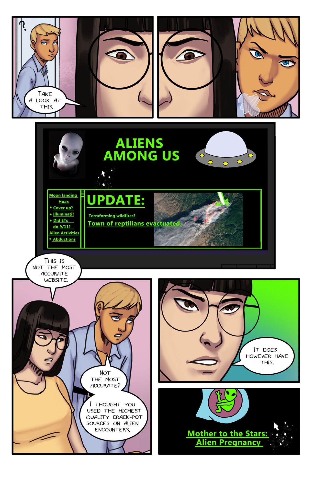[Olympic-Dames] Alien Pregnancy Expansion Comic (Ongoing) 36