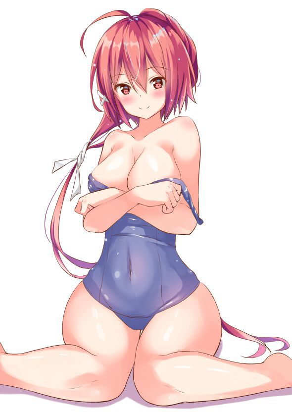 I can't wait for summer! Two-dimensional erotic image of a sukusui girl 20