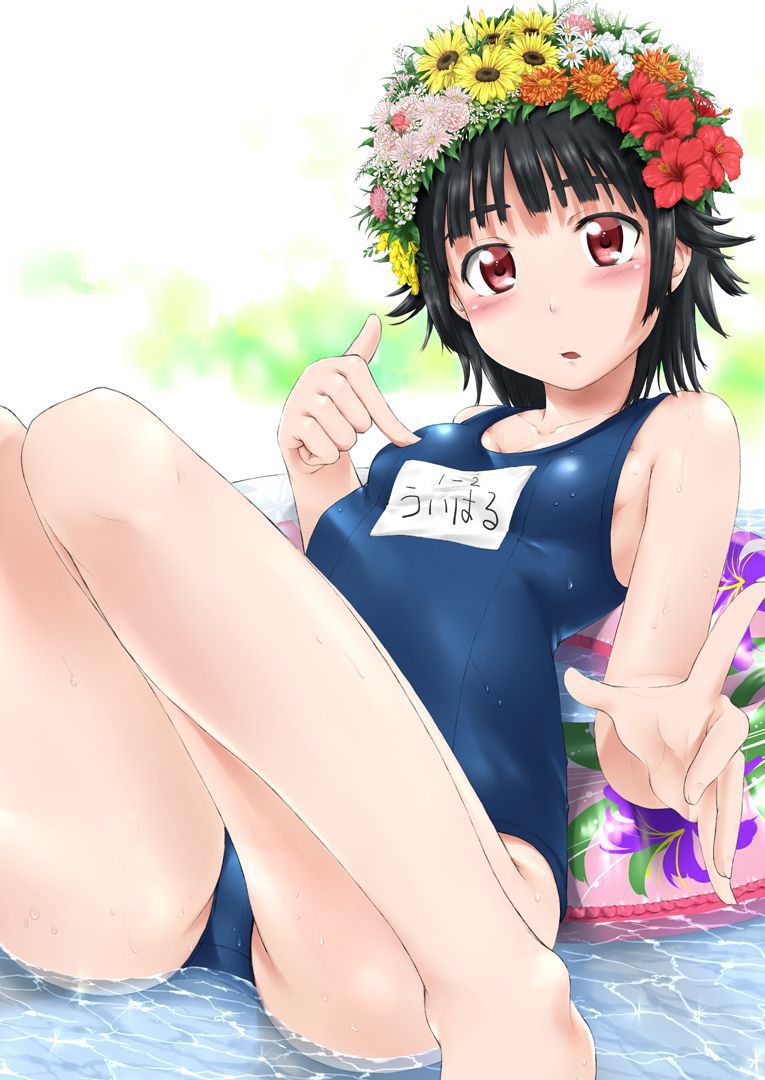 I can't wait for summer! Two-dimensional erotic image of a sukusui girl 26