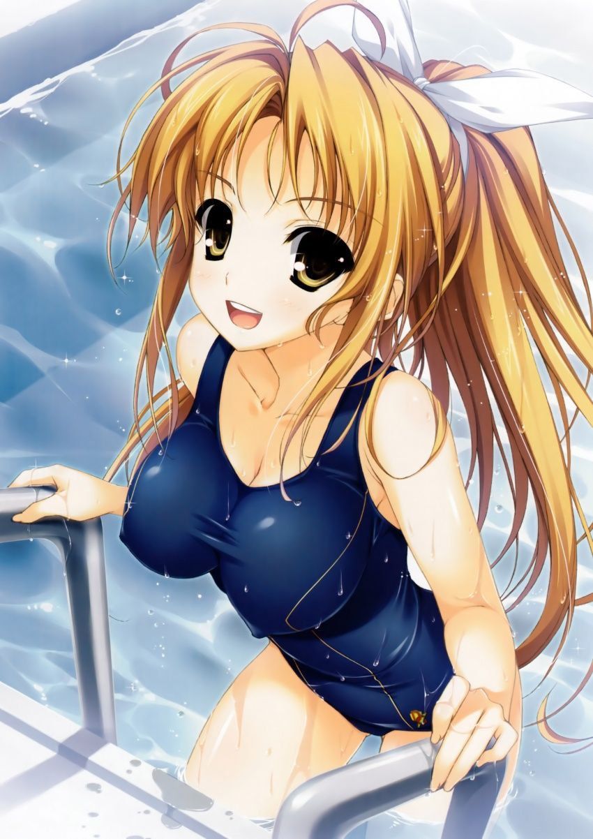 I can't wait for summer! Two-dimensional erotic image of a sukusui girl 8