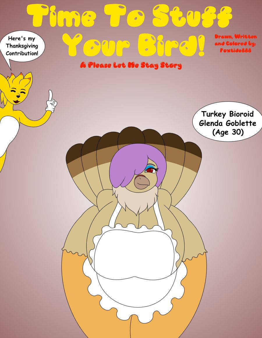 Time To Stuff Your Bird (Thanksgiving Comic) Foxtide888 (WIP) 1