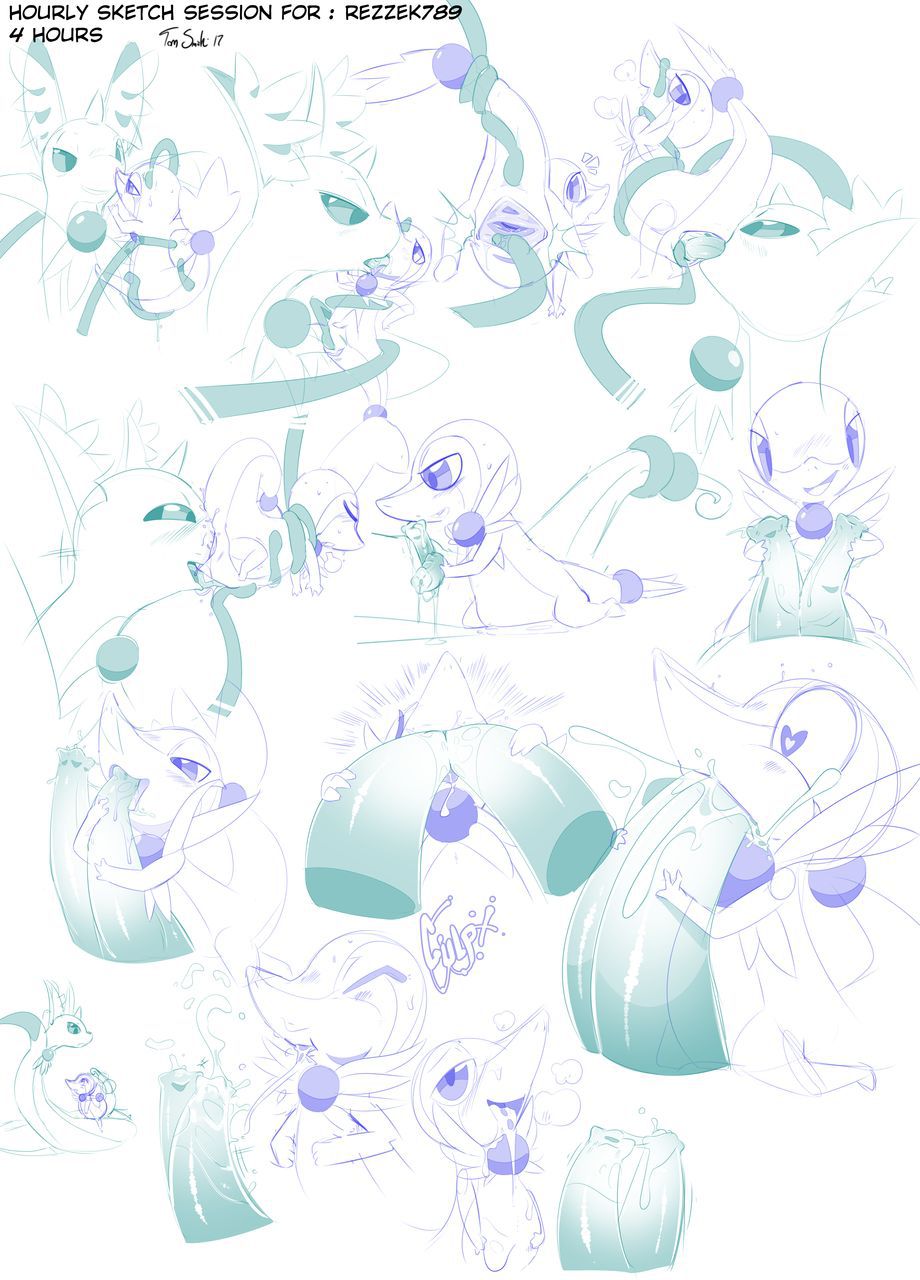 [Tom Smith (insomniacovrlrd)] Hourly Sketch Sessions Collection (Pokemon,Various) Ongoing 15