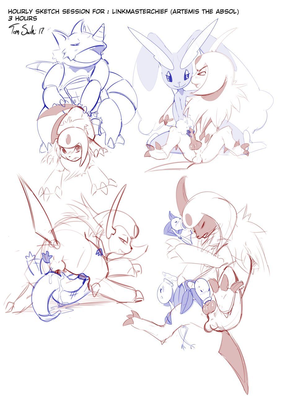 [Tom Smith (insomniacovrlrd)] Hourly Sketch Sessions Collection (Pokemon,Various) Ongoing 5