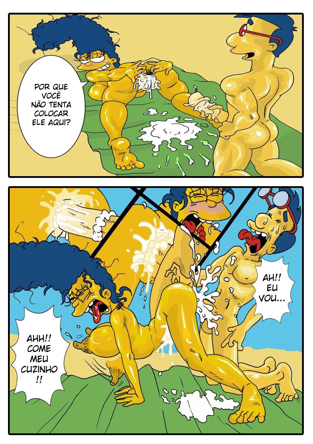 [The Fear (Tzinnxt)] Beach Fun (The Simpsons) [Portuguese-BR] 4